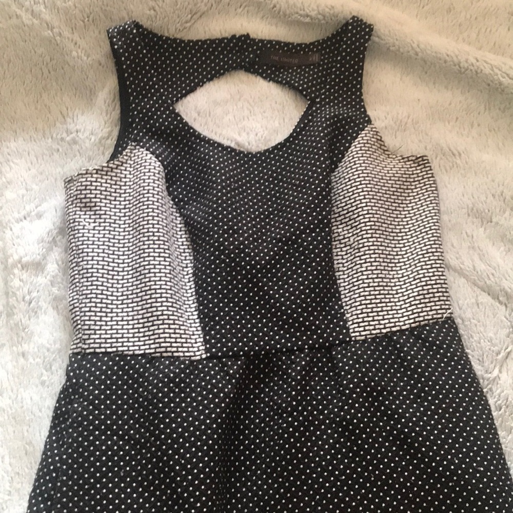 THE LIMITED POLKA DOT DRESS